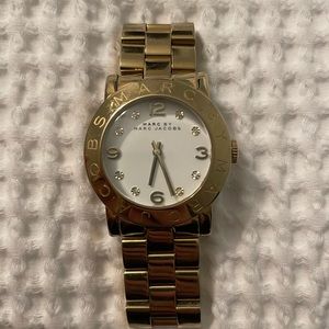 Gold Marc Jacobs watch